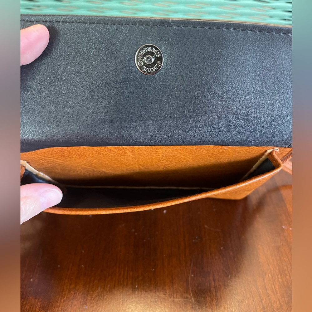 NWOT Faux Leather Crossbody - Picture 9 of 14